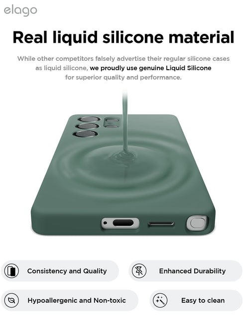 elago Samsung Galaxy S25 ULTRA Case Liquid Silicone